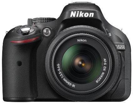 Nikon D5200 Appareil photo numérique Reflex 24.2 Kit Objectif 18-55 mm DX II Noir