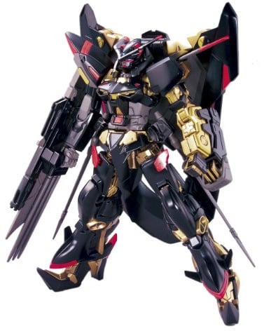 Bandai Hobby #59 HG, Modell-Set, Gundam Gold Frame Astray Amatu Mina, 1/144 Maßstab