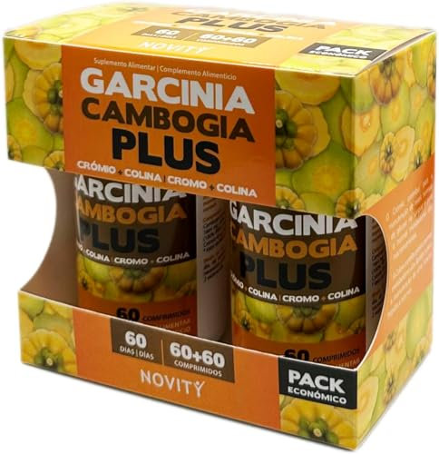 DietMed Gambogia Garcinia Cambogia Plus Novity, Blanco, 60 Unidad (Paquete de 2)