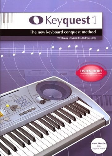 Keyquest 1 - Electronic Keyboard Method/Tutor Book