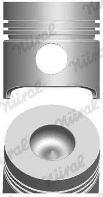 NÜRAL 87-206800-00 Kolben