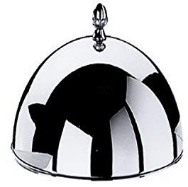 MEPRA 20 cm Cloche with Knob for Underplate, Silver, 20024720