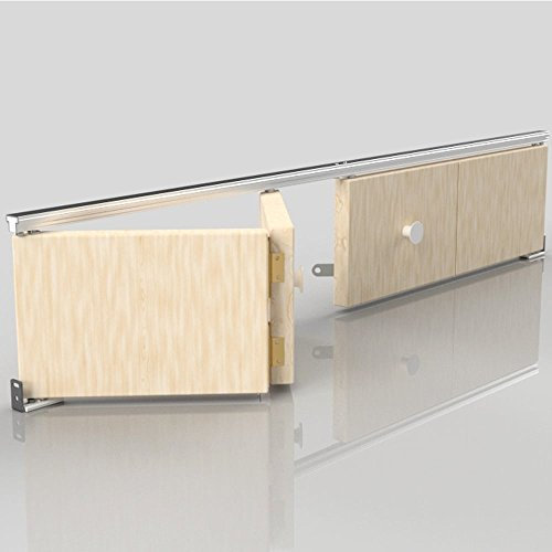 SLIK 08SL00601219 Folding Door Gear Track 1219MM, Aluminium