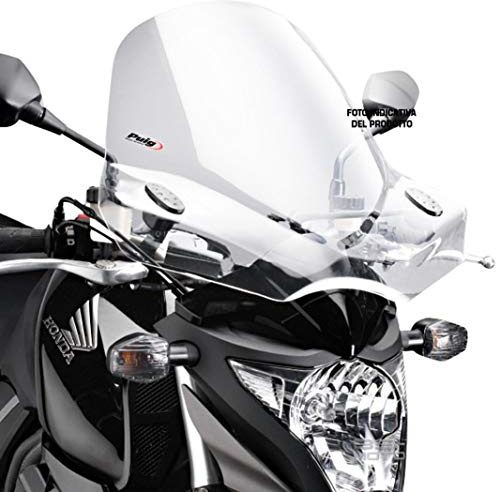 Puig 7306W Headlight Fairing For Non-Round Headlights , Transparent