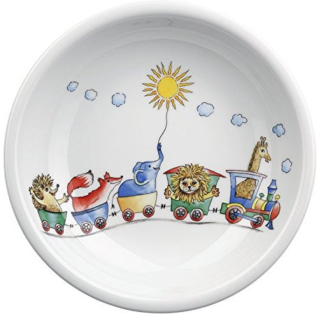 Seltmann Weiden 001.728607 Flinke Flitzer Compact - Suppenteller - Teller tief - Kinderteller - Ø 22 cm - Fahne