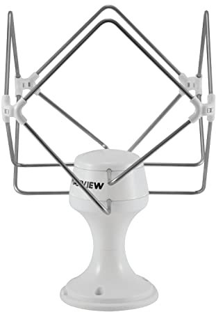 Maxview B2345 Omnimax UHF TV / FM Aerial - 230VAC - White/Silver