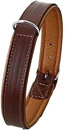 Karlie Halsband Rondo, unterlegt L: 42 cm B: 18 mm braun