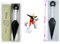 Naruto - Shinobi Ninja Kunai 28cm Wurfmesser Kostüm Accessoir (rot) PVC Plastik Cosplay Replika