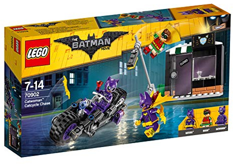 LEGO Batman - Moto Felina de Catwoman, 1 Unida, Modelos/Colores Surtidos (70902)