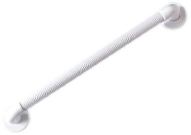 NRS Healthcare F19480 Plastic Fluted Grab Rail - 60 cm (24 inch) White