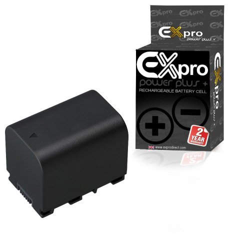 Ex-Pro® JVC BN-VG121EU, BN-VG121E, BN-VG121, BNVG121 3.6v 2100mAh [EXACT] High Power Plus+ Li-Ion Rechargeable Data Battery for JVC Camcorders [See description for Models]