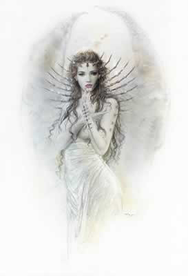 Luis Royo – Angel N ° 21 – 50 x 70 cm zeigt/Poster