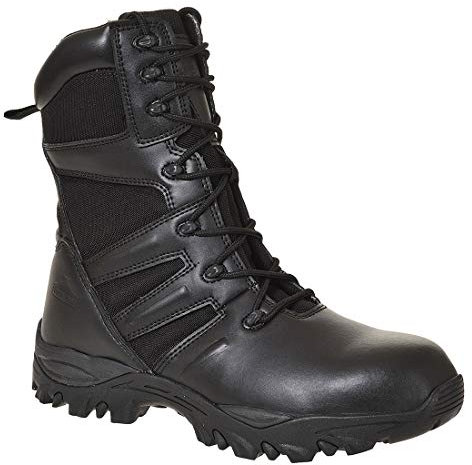 Portwest Steelite TaskForce Boot S3 HRO, Size: 48, Colour: Black, FW65BKR48