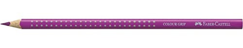 FABER-CASTELL 112434 - Buntstift 2001, Colour Grip, karmoisin, 1 Stück