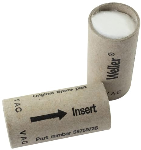 Weller Vakuumfilter T0058759726 (Filter WR3M WR2 Inline Inlinefilter), geeignet für die Versorgungseinheiten WR3M und WR2 (Pack à 3 Stück)