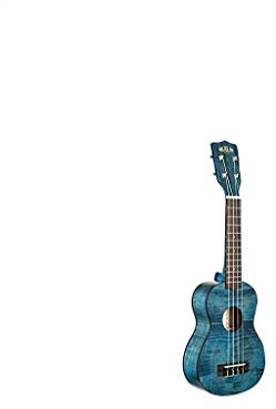 Kala Kasemb-Ukulele, mit mechanischem Detail, Blau satiniert