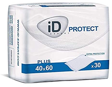 iD Expert Protect Plus Incontinence Bed Pads - 40cm x 60cm (Pack of 30)