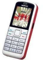 Nokia 5070 Red White Cellulare