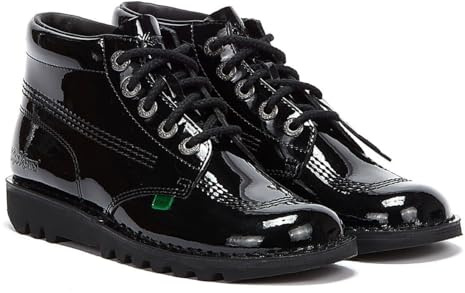 Kickers Kick Hi', Stivaletti Donna, Nero, 38 EU