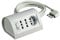 BTicino S3711DB Ciabatta Multipresa da Scrivania/Tavolo con Interruttore Luminoso, 3500 W, 250 V, Bianco