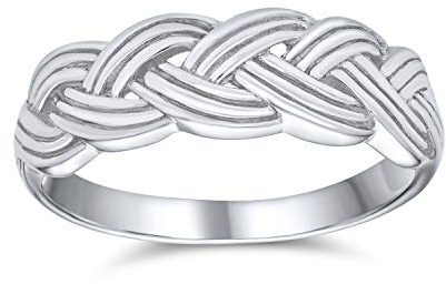 Minimalistischer Einfacher .925 Sterling Silber Midi Knuckle 1Mm Band Stapelbarer Friedenszeichen Ring Für Teenager Für Freundinnen