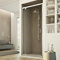 Porte Douche 80CM H185 granité C modèle Sintesi 1 Portillon