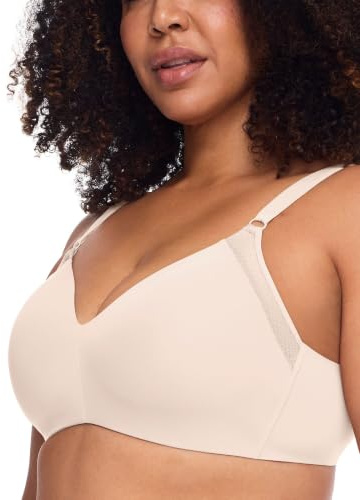Warner's Cloud 9 Super Soft Wireless Lift Comfort Bra RN2771A, Butterscotch, 40C