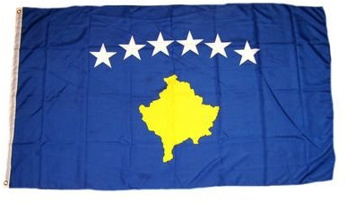 Import - Bandera de Kosovo (90 x 150 cm)