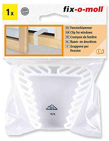 Ritterrath Fensterklammer transparent 70x90mm, 3566699
