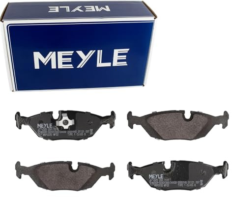 Meyle 025 206 7516 Bremsbelagsatz, Scheibenbremse | Kompatibel mit: BMW 3, 3 Cabriolet, 3 Touring, 5, 6, 7, Z1 Roadster