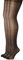 Ulla Popken Damen Strumpfhose, 3er Pack, Schwarz, 52-54 EU