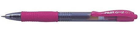 Pilot 001486 boite de 12 Stylos bille Rose Transparent