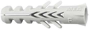 Apolo Mea 94Nf - Taco de Nylon Standard Tipo Nf Diámetro 4 Mm, 200 Unidades