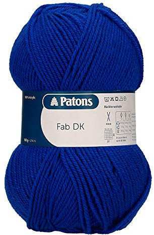 Patons Fab DK, Blue (2321), 100g