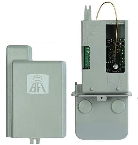 BFT Clonix 2E Récepteur radio 433.92 MHz compatible avec MITTO, KLEIO, TRC Handsender 12-24V AC/DC jusqu'à 128 émetteurs manuel