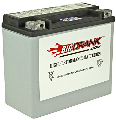 Deka - Batería moto ETX20L / YTX20L-BS 12V 18Ah