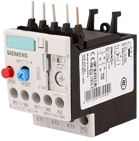 Siemens – RELE Überladung TERMICO 3RU11 S00 12 A