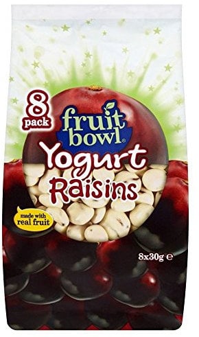 Fruit Bowl Yoghurt Flakes Raisin (8x30g) - Pack of 6