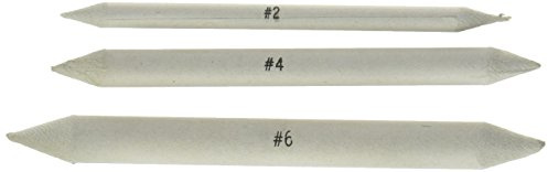 Jack Richeson Blending Tortillon Stomps, 3/8-Inch, 3-Pack
