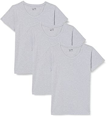 Berydale BD157 T-Shirt, Gris (Lot de 3), XXL Femme