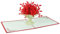 3D KARTE Blumenbouquet I Pop-Up Karte als Geburtstagskarte, Geldgeschenk I Klappkarte als Glückwunschkarte, Dankeskarte
