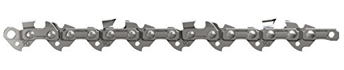 Oregon 90PX033E Chamfer Chisel Chain with BDL, 3/8-inch Pitch, 0.042-inch Gauge, 33 Drive Links