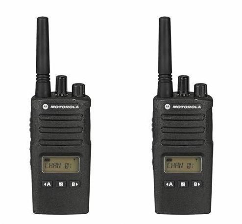 Motorola Solutions RMU2080D 2-Pack Two-Way Radio Digital Display 8 Channels UHF 450-470MHz