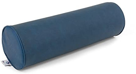 AFH Nacken- und Knierolle Quality | ca. 50 x 15cm | hochwertiger Kunstlederbezug (blau-türkis)