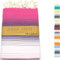 ANNA ANIQ Hamamtuch groß 100x200 cm Reise Strandtuch XXL Saunatuch Damen - 100% Baumwolle Fouta Pestemal Stranddecke Saunakilt Saunahandtuch Herren Badetuch Pareo Strandhandtuch (Rosa schattiert)