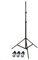 Walimex pro AIR 280 FW-806 Supporto per luce 280cm +ruote - Treppiede con sospensione pneumatica e ruote, altezza max 290 cm, 6 kg di carico, alluminio, per Studio Fotografico all´aperto con borsa