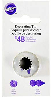 Douille inox cannelée 4B Wilton