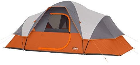 CORE 9 Person Extended Dome Tent - 16' x 9'