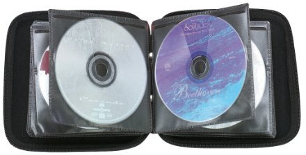 Beco CD Album 28 CDs Hü|llen, Vlies, blau, 49451