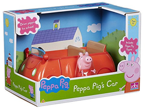Peppa Pig – Peppa Wutz – Peppa's Fahrzeug + Minifigur